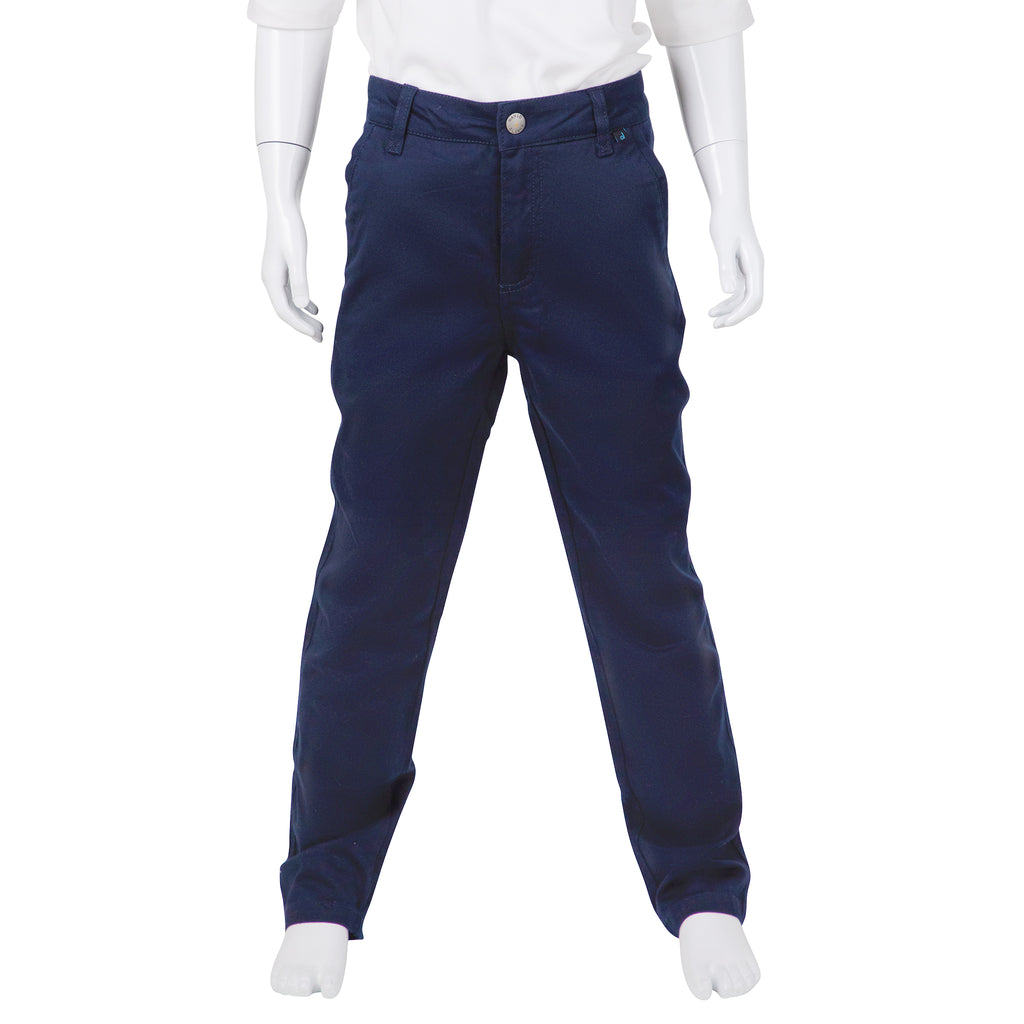 David Oliver Boys Poly/Cotton Chinos - Skinny Fit - Rick -