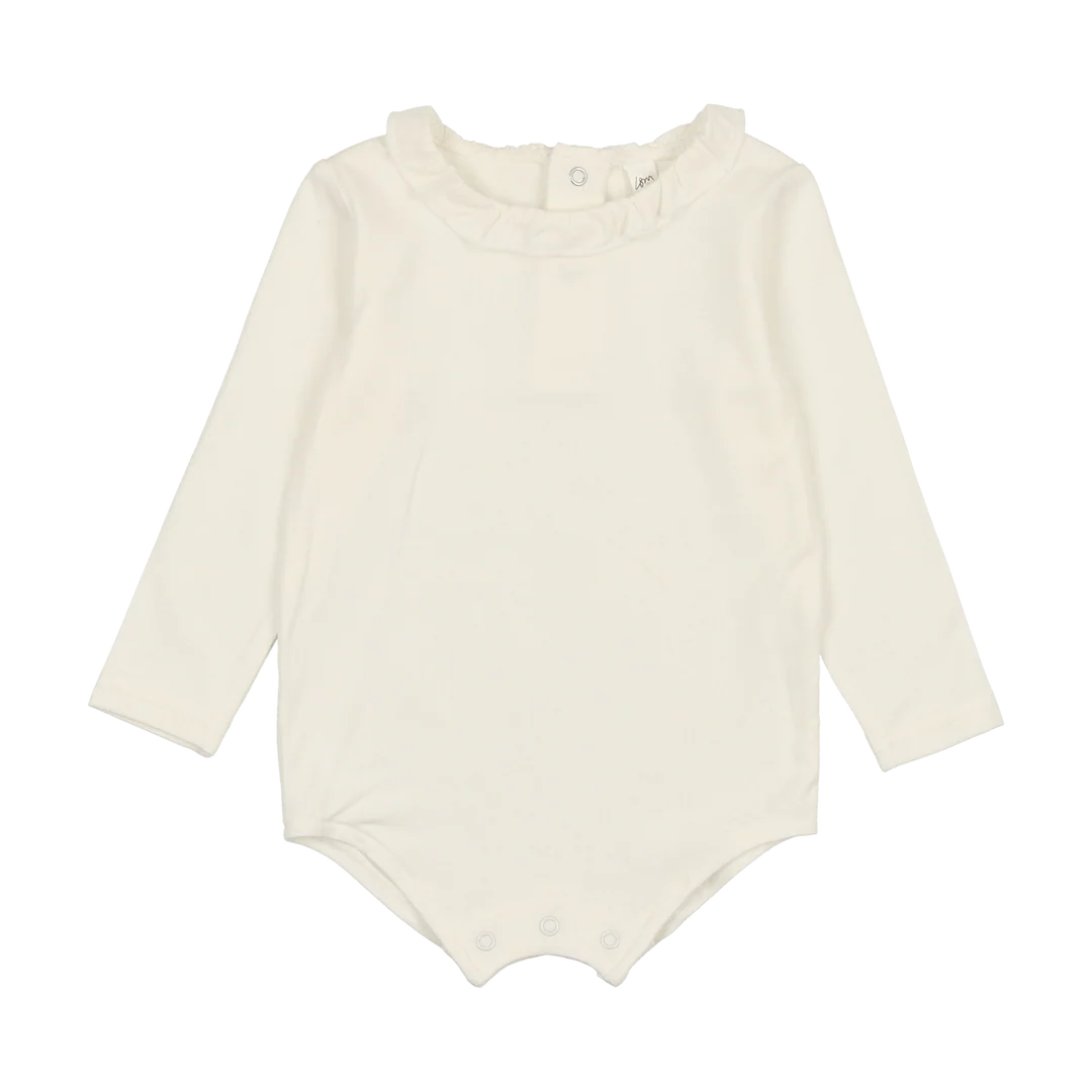 Lil Legs Ruffle Onesie - Long Sleeve -