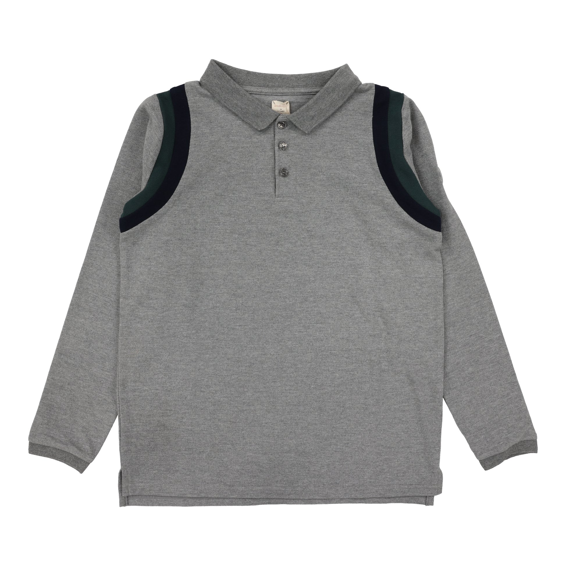 Lil Legs Striped Accent Polo - FW25 -