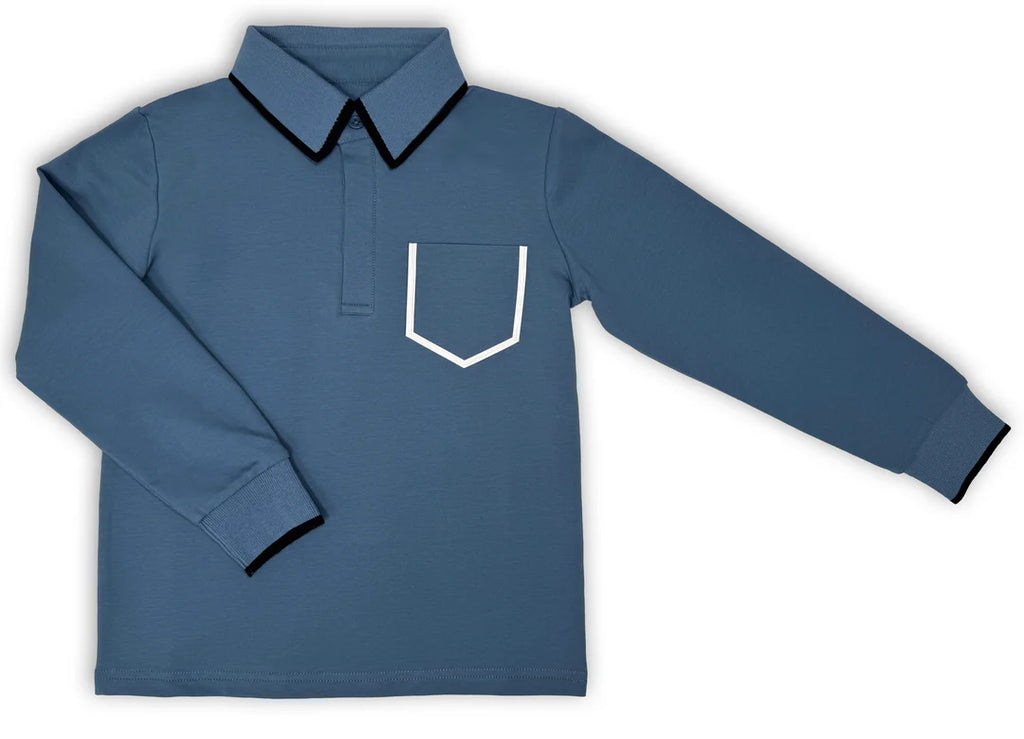 Jolie Enfants Outline Trim Polo - SB11512 - SS26 -