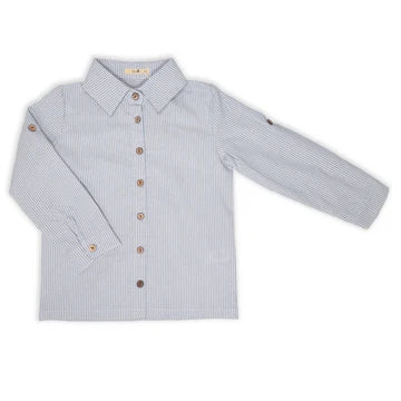 Bunny Love Chambray Stripe Long Sleeve Shirt - SB1155 - SS26 -