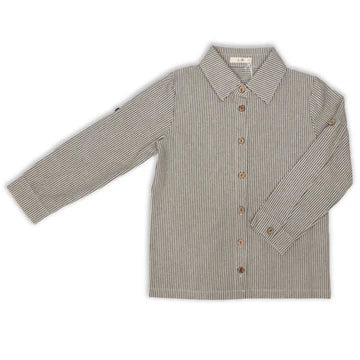 Bunny Love Chambray Stripe Long Sleeve Shirt - SB1155 - SS26 -