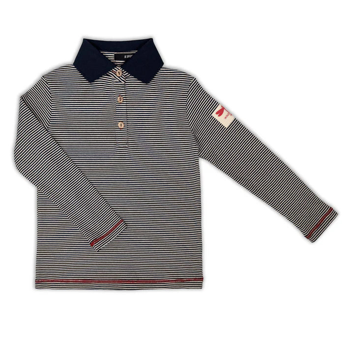 Jolie Enfants Dragonfly Striped Polo - SB1157 - SS26 -