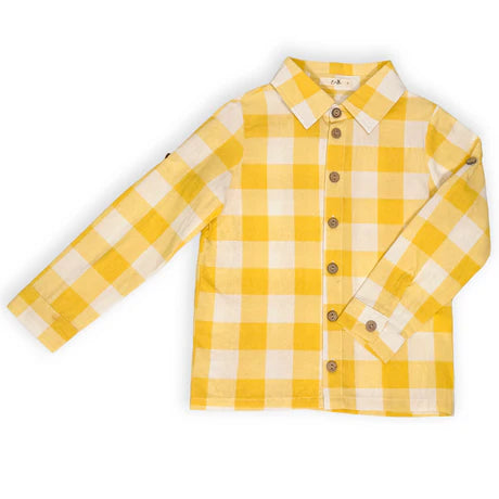 Bunny Love Gingham Long Sleeve Shirt - SB1159 - SS26 -