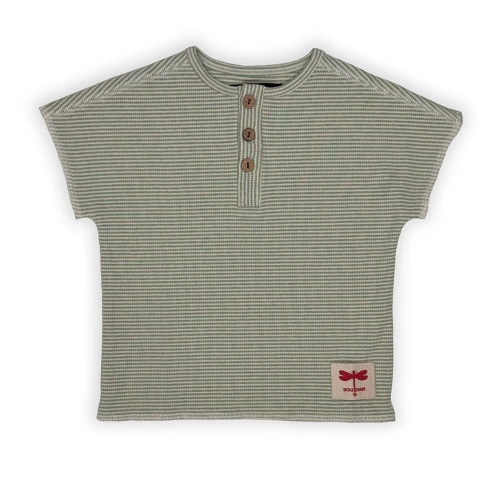 Jolie Enfants Dragonfly Striped Short Sleeve Shirt - SB1257 - SS26 -
