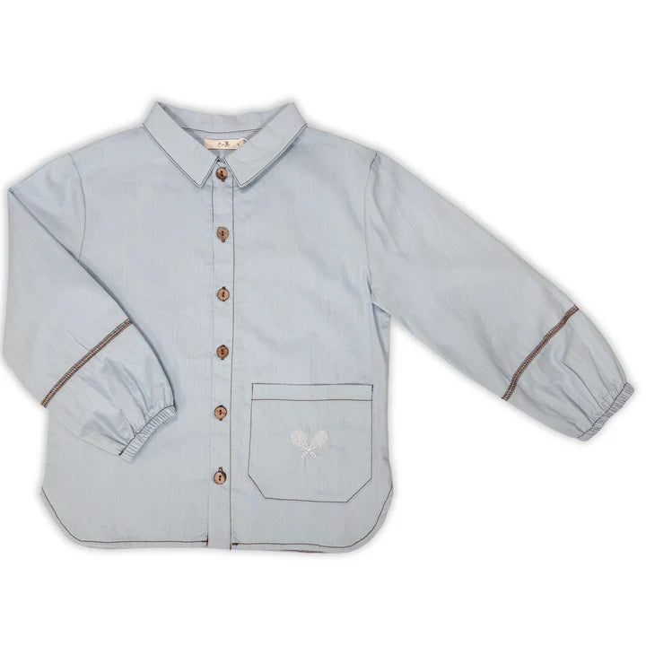 Bunny Love Denim Tennis Blouse - SB21510 - SS26 -
