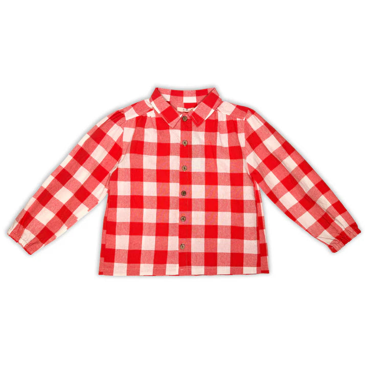 Bunny Love Gingham Blouse - SB2159 - SS26 -