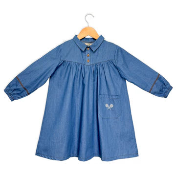 Bunny Love Denim Tennis Dress - SB23510 - SS26 -