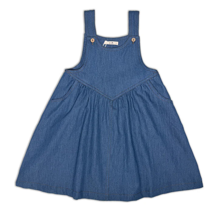 Bunny Love Chambray Denim Jumper - SB2456 - SS26 -