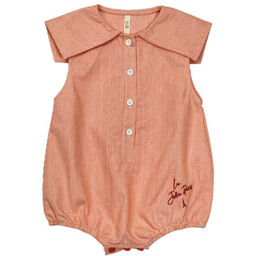 Bunny Love Mini Striped Romper - SB3036 - SS25 -