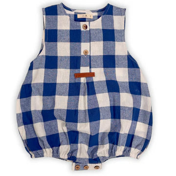 Bunny Love Gingham Romper - SB3059 - SS26 -