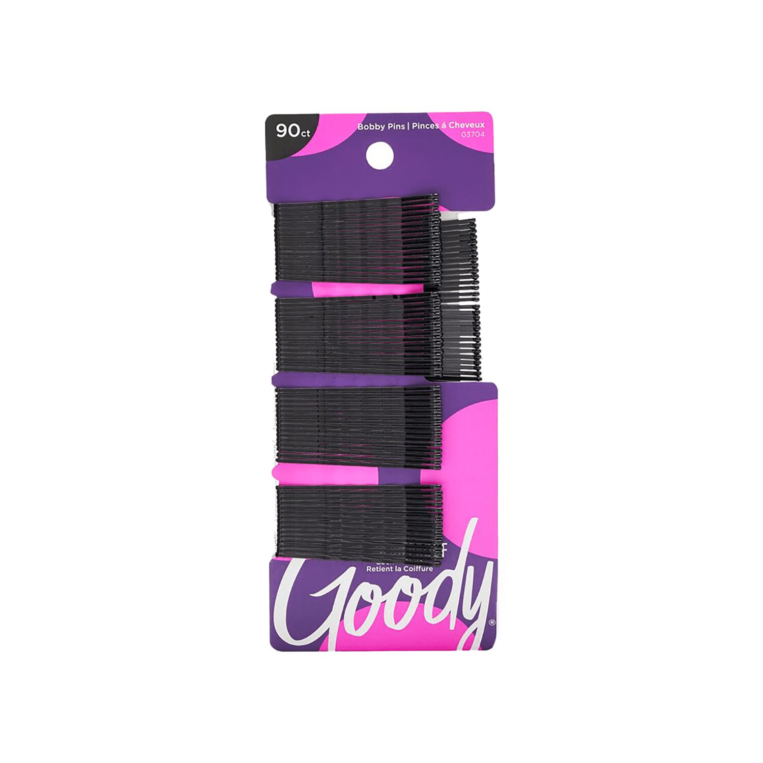 Goody Black Bobby Pins - 60 Ct.