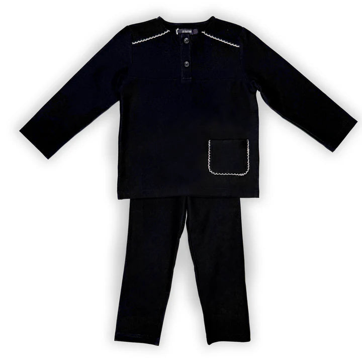 Jolie Enfants Scalloped Trim 2-Piece Set - SC1856 - SS26 -