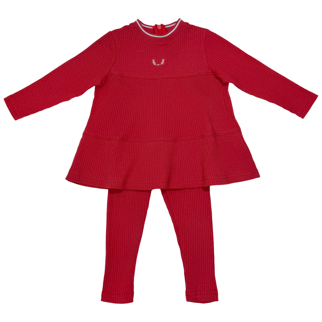 Jolie Enfants Ribbed Girls 2 Pc. Set - SC2836 - SS25 -