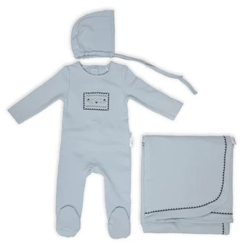 Bunny Love Embroidered Layette Set - SL1756-S - SS26 -