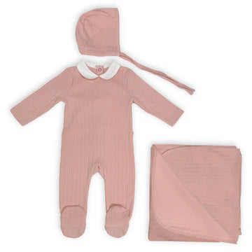 Bunny Love Collar Layette Set - SL2752-S - SS26 -