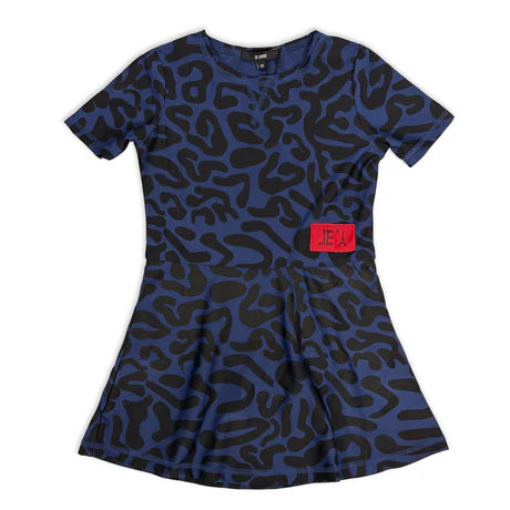 Jolie Enfants Girls Leopard Swim Dress - SS2631 - SS26-S -