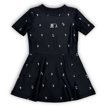 Jolie Enfants Girls Palm Tree Print Swim Dress - SS2632 - SS26-S -