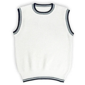Tior Waffle Knit Vest - ST1454 - SS26 -
