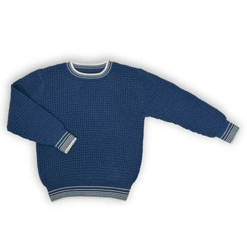 Tior Waffle Knit Crew Sweater - ST1554 - SS26 -