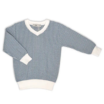 Tior Printed Pattern Crew Sweater - ST1556 - SS26 -
