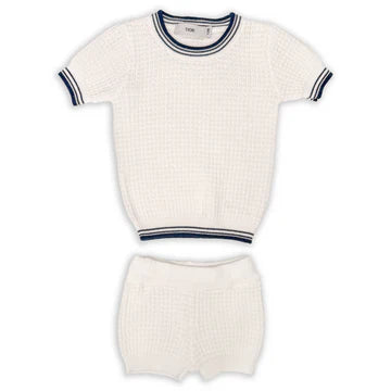 Tior Waffle Knit Boys 2-Piece Set - ST1654 - SS26 -