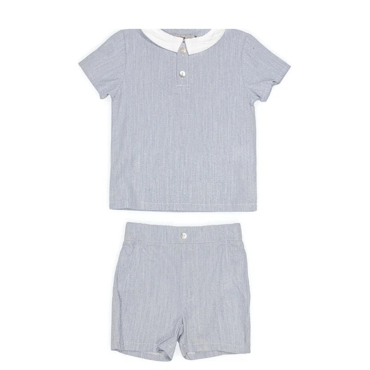 Tior Heather Tweed Boys 2-Piece Set - ST1858 - SS26 -