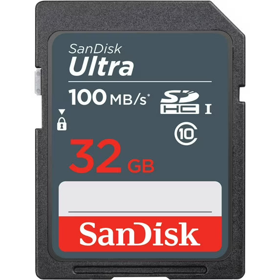 SanDisc Ultra 32 GB SD Card