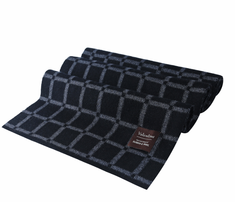 Valentini Bamboo & Wool Knit Scarf -