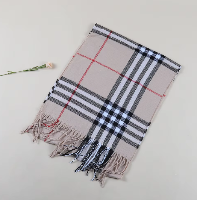 Burberry Plaid Scarf -
