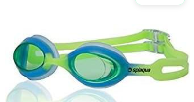 Splaqua Kids Swim Goggles -  Green/Blue