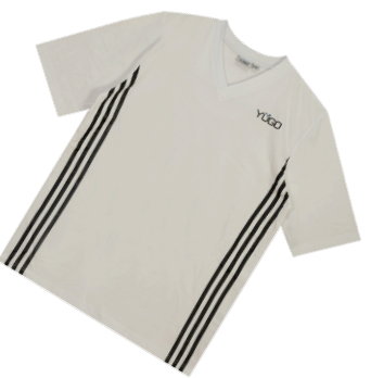 Yugo Sport Mens V-Neck Knit Pajamas w/ Printed Stripes - Short Sleeve - 9352 -