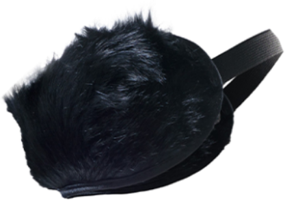 Sanremo Rabbit Fur Earmuff - Elastic - 3356
