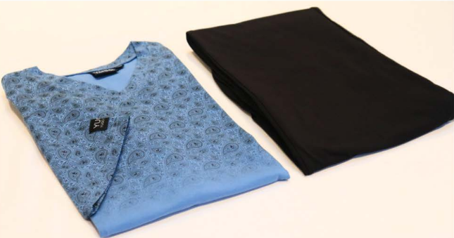 Yugo Sport V-Neck Knit Pajamas - Short Sleeve - 9365 -