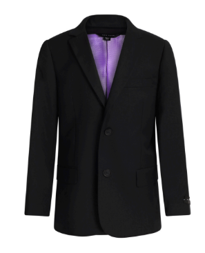 David Oliver Boys Poly/Wool Blazer - Tailored Fit - Hunter -