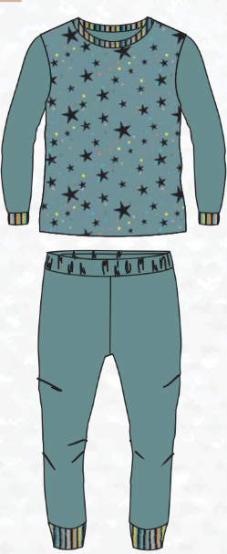 Clouds Stars Pajamas - SS25 -