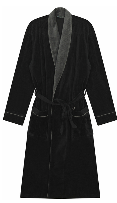 Yugo Sport Mens Velour Robe - 9289 -