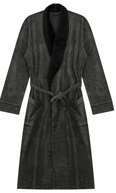 Yugo Sport Mens Velour Robe - 9289 -