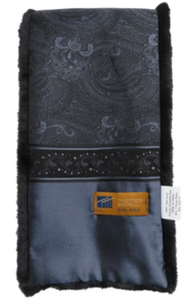 Thomes Bocelli Silk & Faux Fur Scarf -