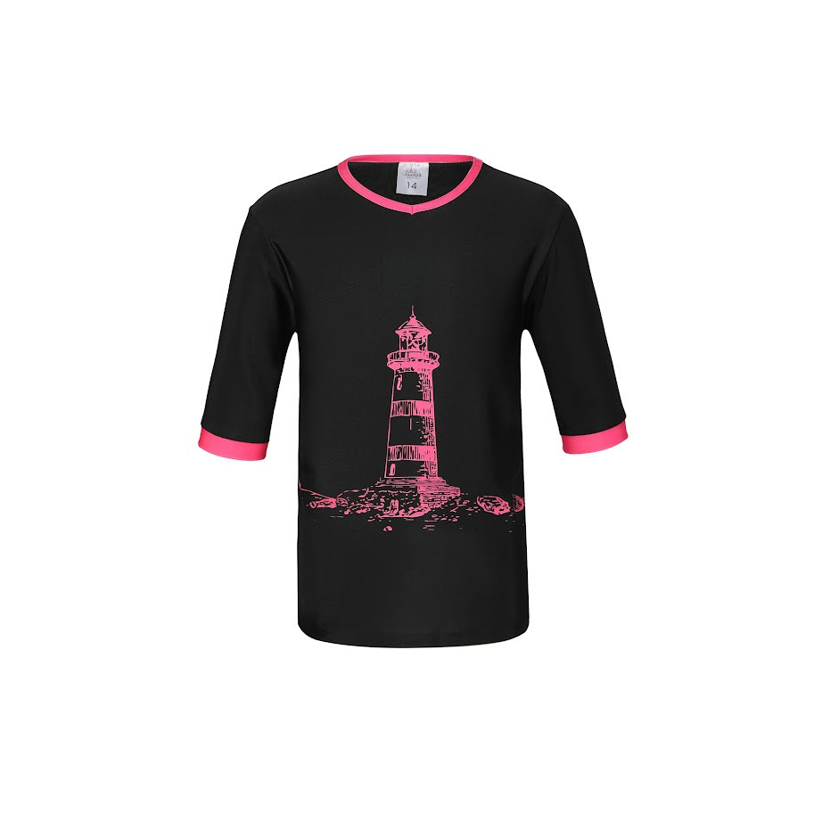 Landskid Ladies Toile De Jouy Tee -