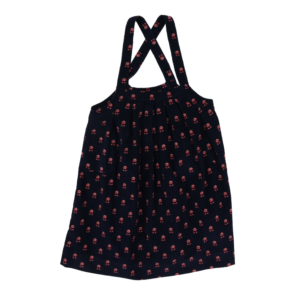 Analogie Vintage Floral Pinafore Jumper - FW25 -