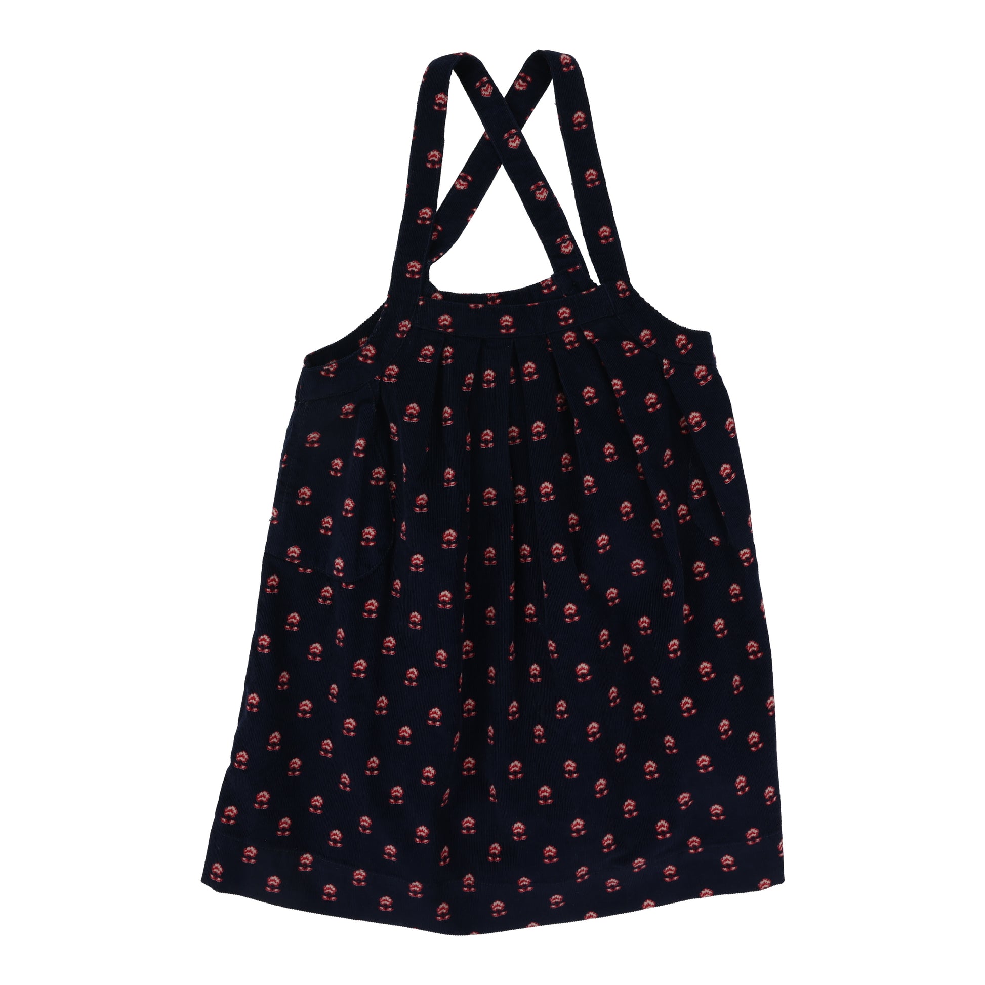 Analogie Vintage Floral Pinafore Jumper - FW25 -