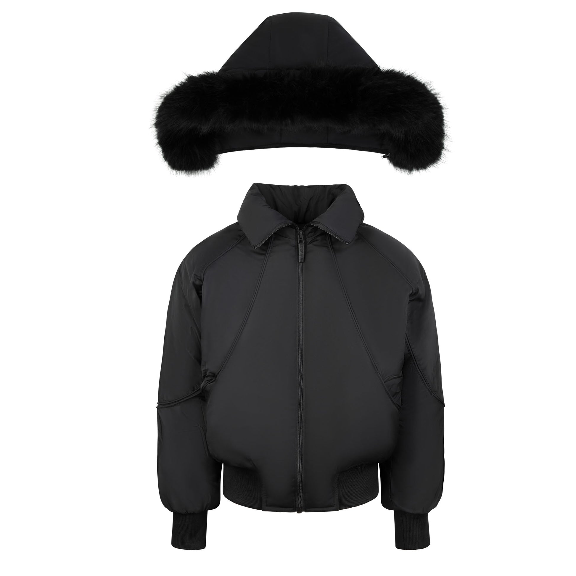 French Cut Girls Winter Coat - Collar Bomber - W26GC - FW25 -
