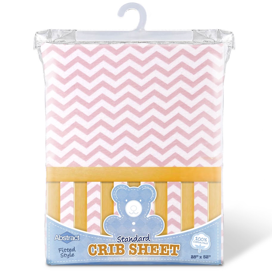 Abstract Zig Zag Crib Sheet -