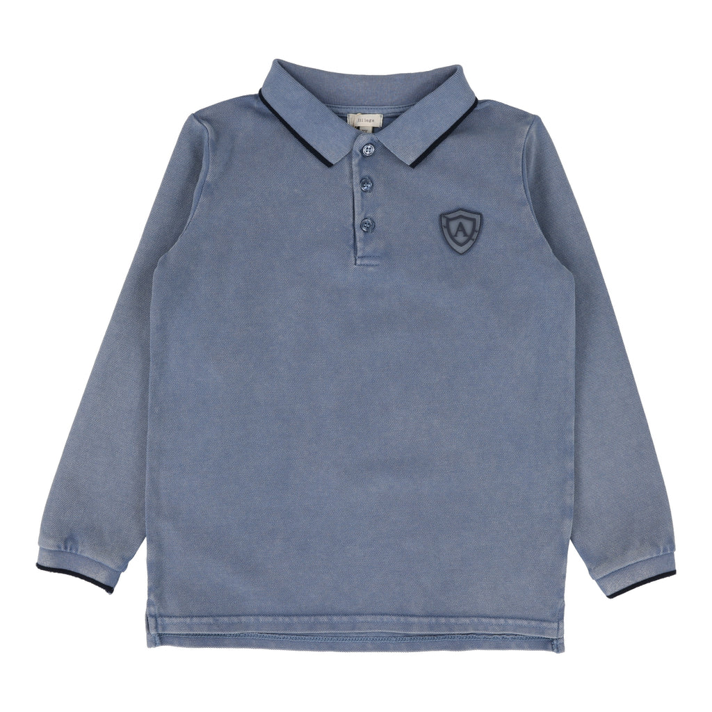 Lil Legs Logo Polo - Long Sleeve - SS25 -