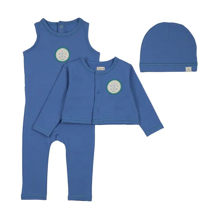 Analogie Boating Crew Footie With Cardigan - SS26 -