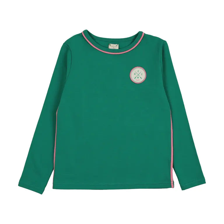Analogie Boating Crew Girls Long Sleeve Tee - SS26 -