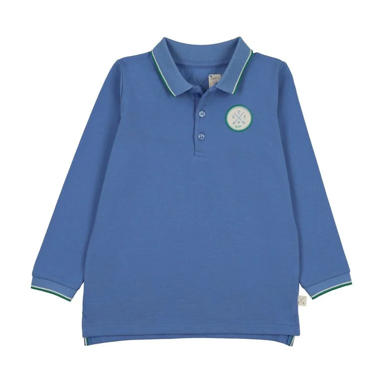 Analogie Boating Crew Long Sleeve Polo - SS26 -