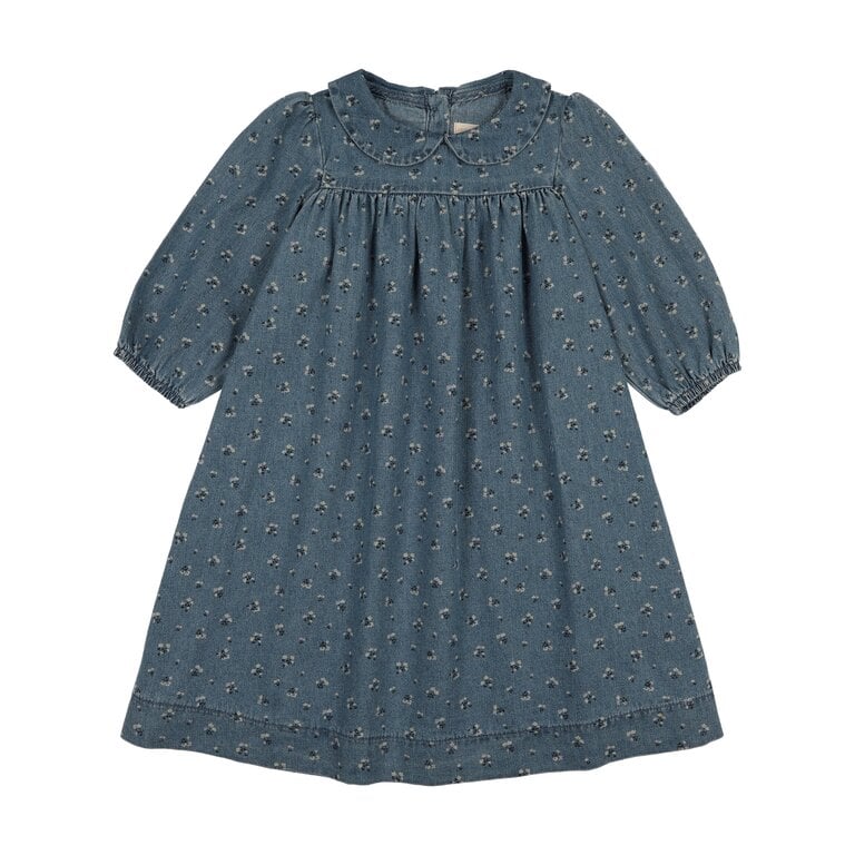 Analogie Dainty Denim Dress - 3/4 Sleeves - SS26 -
