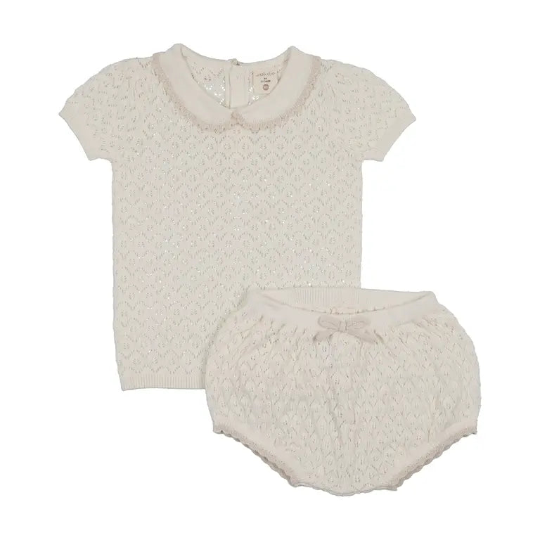 Analogie Girls Knit Set - SS26 -